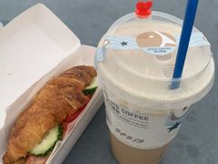 可颂三明治-Oasis coffee燕谷咖啡(公信店)