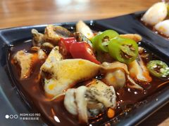 -东来菜馆•手抓海鲜家常菜•海鲜锅贴(鸽子窝店)