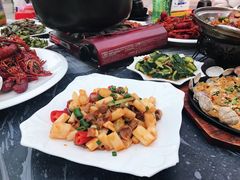 泡藕带炒鸡杂-陈帅夜排档·龙虾·炒菜·烤串(世茂店)