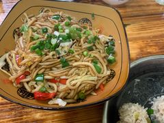 铁板QQ面-朗妈私房菜(婺女州店)