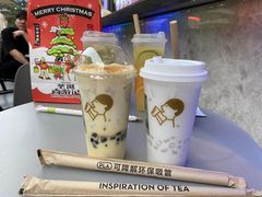 厚烧蛋糕波波奶茶-喜茶(深圳海岸城店)