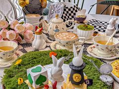 甜品台拼盘-ins森林童话餐厅coffee&bistro
