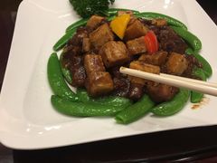 雪花菌菇牛肉粒-金泰食府(竹园店)