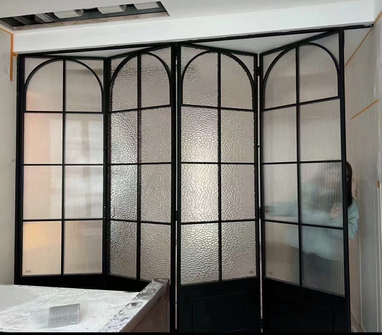 法式复古铝合金玻璃门铝合金玻璃门