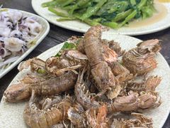椒盐濑尿虾-贞姨美食·老字号海鲜大排档