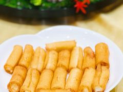 黄金炸脆奶卷-广东胜利宾馆西关粤中餐厅