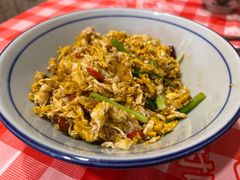 香醋炒土鸡蛋-荆九爷爆炒桥头三嫩(浙大店)