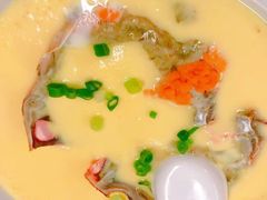 蟹盖蒸水蛋-新陶陶酒家