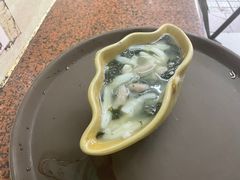 紫菜汤鱼皮饺拼水菱角-老西关濑粉(文明路店)