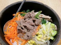 烤牛肉石锅拌饭-权味·朝鲜族拌饭(勒泰店)