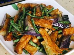 茄子豆角-港畔赶海蒸汽海鲜烧烤自助(仙螺岛店)