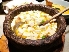 石锅鸡汤豆腐-绿茶餐厅(崇文门新世界店)