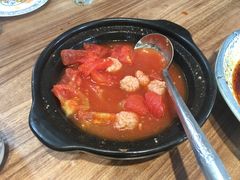 番茄圆子汤-土桥手掌鸡·26年灌县老味道(都江堰店)