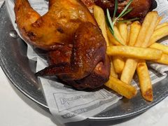 奥尔良烤鸡配薯条-卡朋西餐(乐峰广场店)
