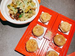 爆汁门钉肉饼-谭福锅北京烤鸭(石岐大信店)