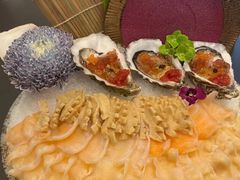 三色琥珀生蚝刺身-東22·粵潮菜·海鮮火鍋東寶