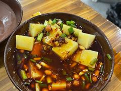 凉拌米豆腐-笔记安顺夺夺粉火锅