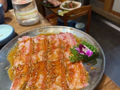 -明洞阿姨·韩式酱蟹烤肉·创意料理(三元桥店)