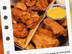 炸鸡翅一半一半-富乐满韩国正宗炸鸡韩国料理(虹泉路店)