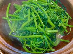 啫啫虾酱空心菜-熠盛粤味(永康路店)