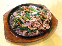 铁板生肠-长坦新鲜猪什夜宵广场