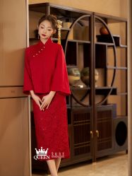 点击看大图 -艾拉·女王婚纱礼服馆