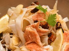 蟹肉捞汁蛰皮菌-四季餐厅·新津菜(环湖中路店)