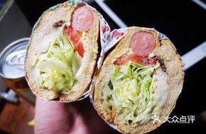 Roared Eggplant Sandwich