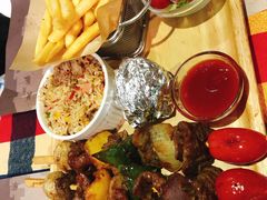 烤牛肉串拼盘套餐-遇见西木美式餐厅(体育路店)