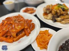 鱼饼炒年糕-桃园中华料理炸酱面(燕儿岛路店)