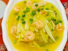 鲜虾扒白菜-玉华台饭庄(裕中西里小区店)
