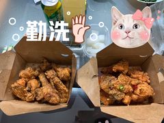 双拼炸鸡-富乐满韩国正宗炸鸡韩国料理(虹泉路店)