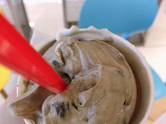大红袍乌龙茶暴风雪配黑糖麻糬-DQ·蛋糕·冰淇淋(金桥店)