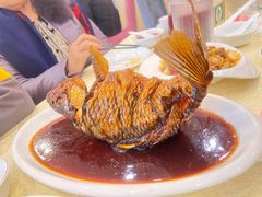 挣蹦鲤鱼-奥华餐厅·老张记(台基厂店)