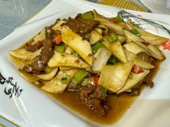 杏鲍菇炒牛肉-芳芳餐厅(白沙路店)