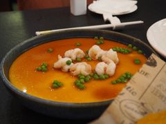 虾仁蒸鸡蛋-羡餐厅·杭帮菜·淳菜(千岛湖自由洲际殿店)