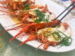 清蒸波斯龙虾-富黎华海鲜大酒楼(正大广场店)