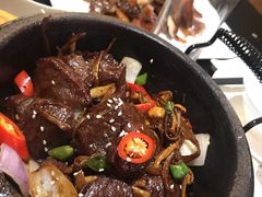石锅山珍焗牛排-柒园·三十年创意杭帮菜(龙湖滨江天街店)