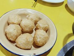马猪蹄豆腐丸子-老红桥炸灌肠牛肚锅烧烤(定福庄店)