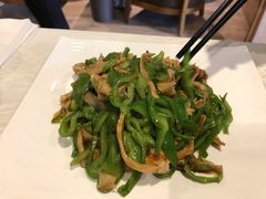 青椒炒面筋-丁老爷子苏香圆