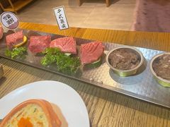 M9和牛长盛拼盘（湿式熟成）-赤坂亭·M9和牛烧肉·铁板烧(合肥万象城店)