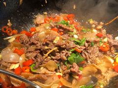 现炒黄牛肉-小隐人家(乐松店)