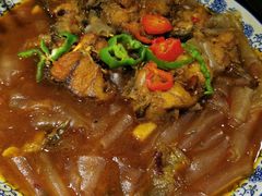 鲶鱼粉皮-眷江南之小蓝鲸(王府大街店)