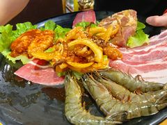 唯成拼盘-唯成•韩国炭火烤肉 유성고기