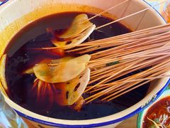 -拈签一笑黄牛肉辣卤串串
