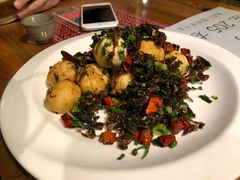 酸菜炒汤圆-侯家庄私房菜馆观景餐厅