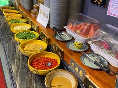 自助调料区-成都老码头火锅(旺角店)