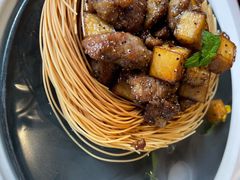 黑椒菌菇香煎牛肉粒-天和晟烤鸭店(玉泉西街店)