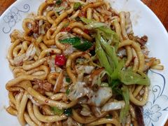 青菜肉丝爆炒土豆粉-广丰炒粉(雪泉街店)