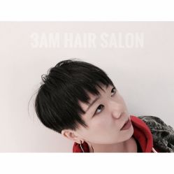 Yishen的短发作品-3AM HAIR SALON烫发染发接发
